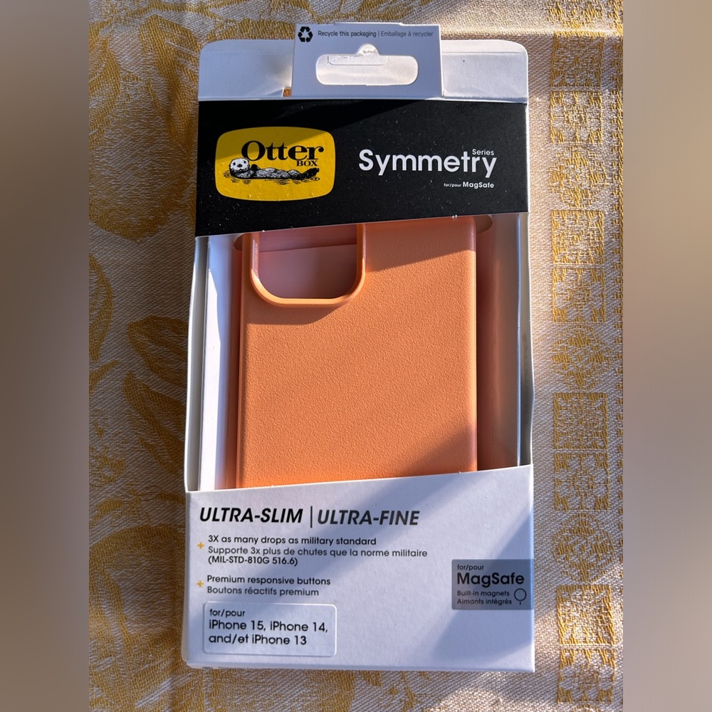 OtterBox Symmetry Series for MagSafe (fits iPhone 13, iPhone 14, and iPhone 15)